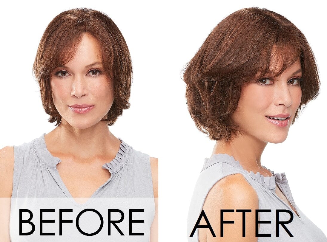 easiPart French 8" Human Hair Topper by Jon Renau