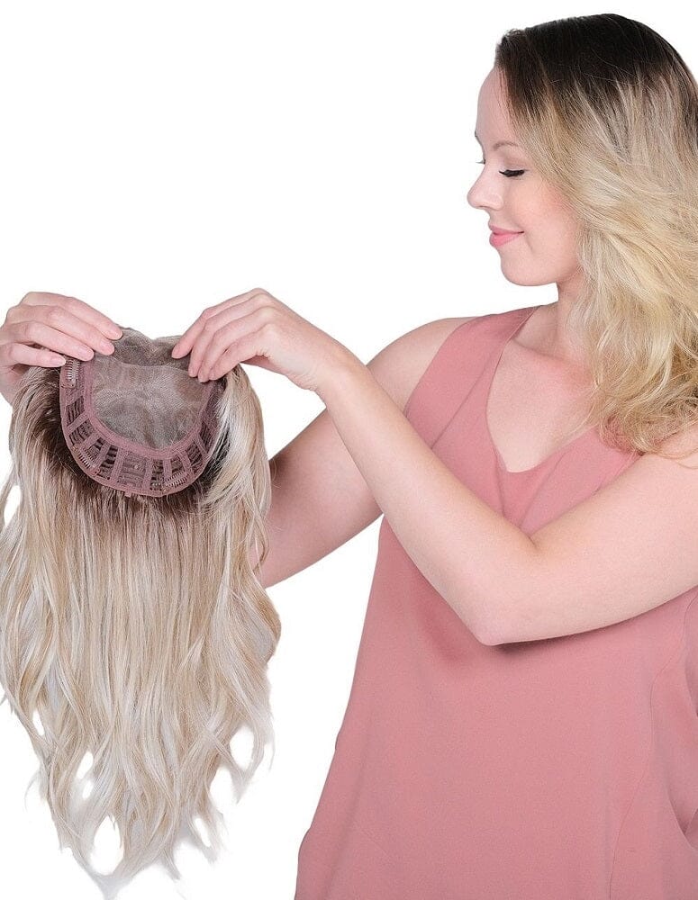 Lace Front Mono Top Peerless 16 Hairpiece by Belle Tress