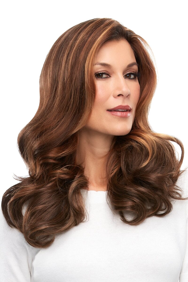 easiPart French 18" Human Hair Topper by Jon Renau