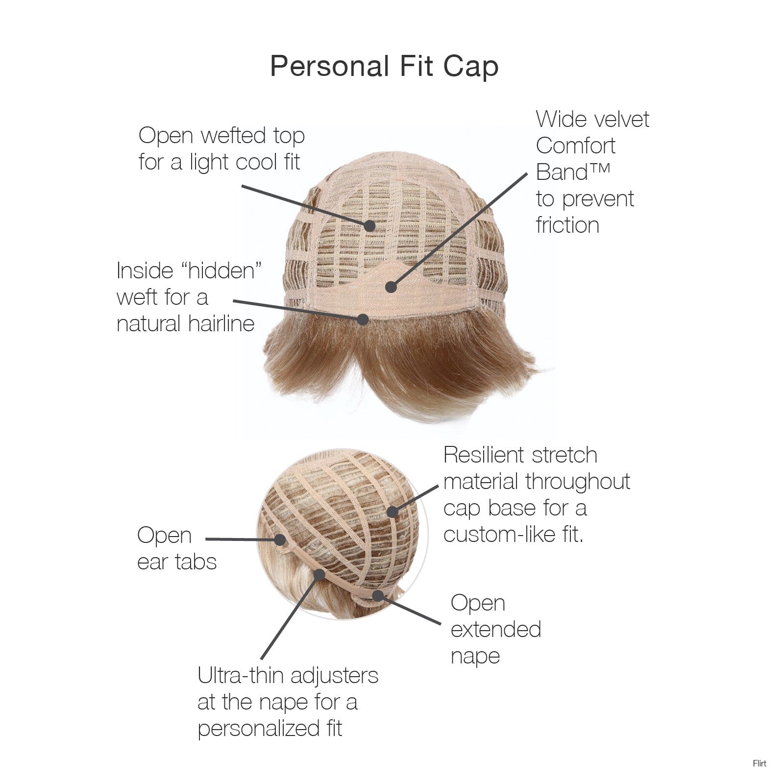 Flirt Petite Wig by Gabor