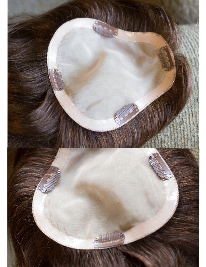easiPart French XL Human Hair 12" Topper by Jon Renau