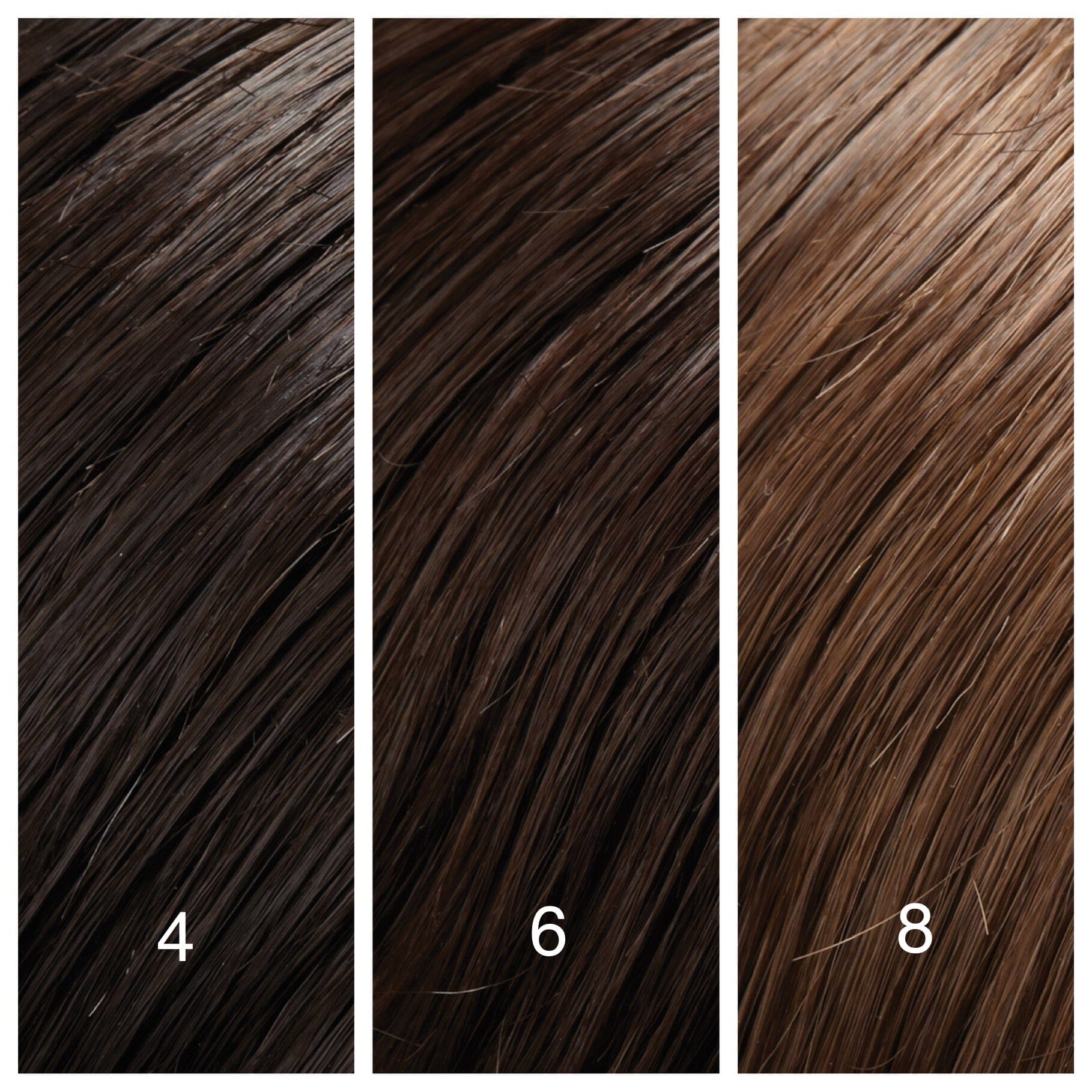 More Available Colors in Jon Renau's most popular Human Hair Wigs