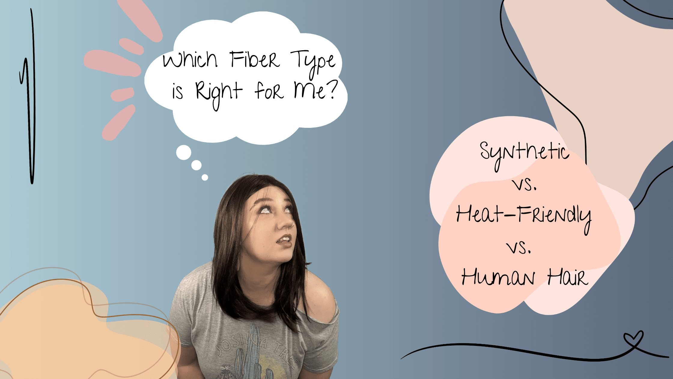 Synthetic vs. Heat-Friendly Synthetic vs. Human Hair Wigs: Which Is Best for You?