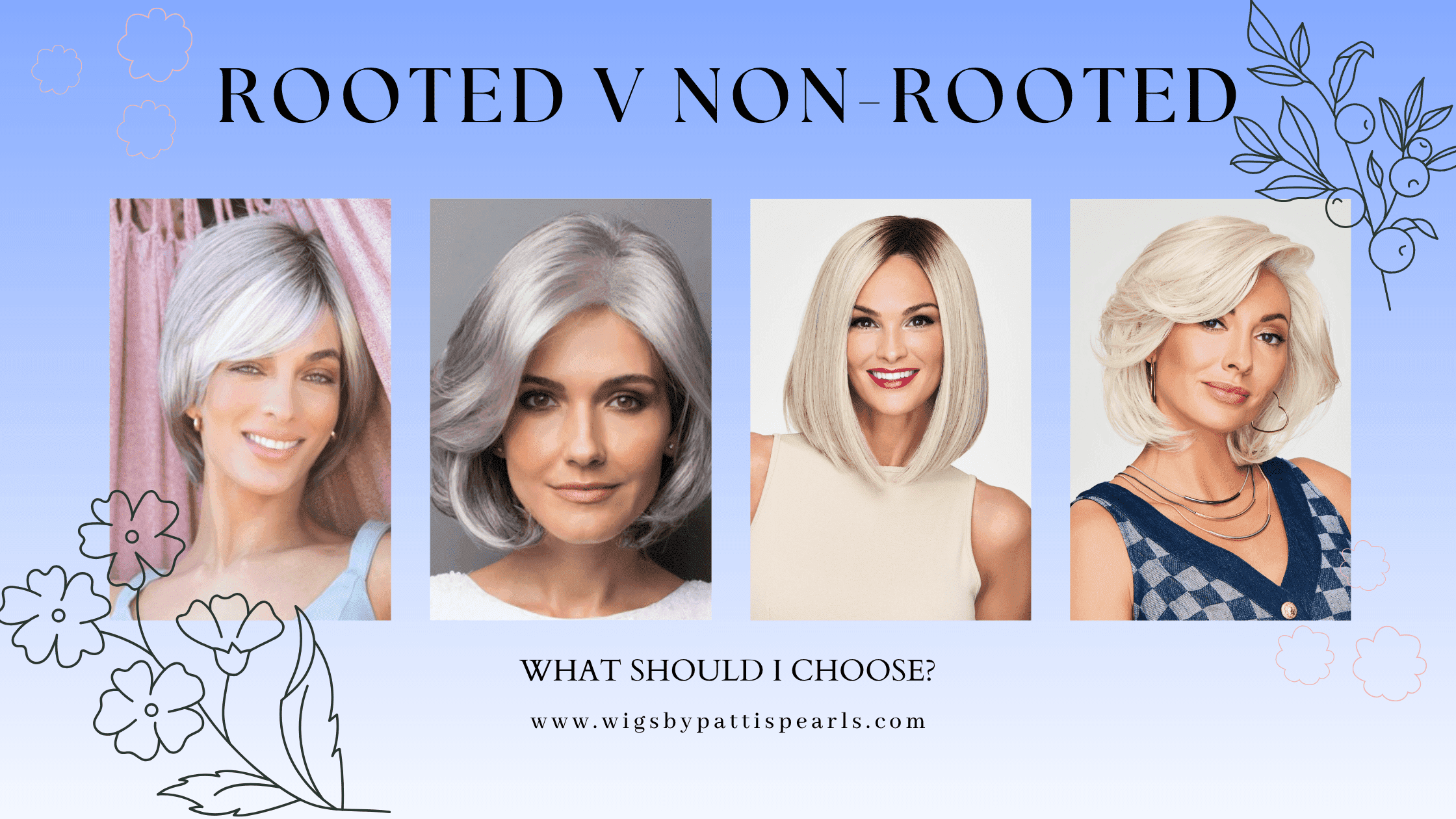 Rooted vs. Non-Rooted Wig Colors: What’s the Difference & Which Should You Choose?