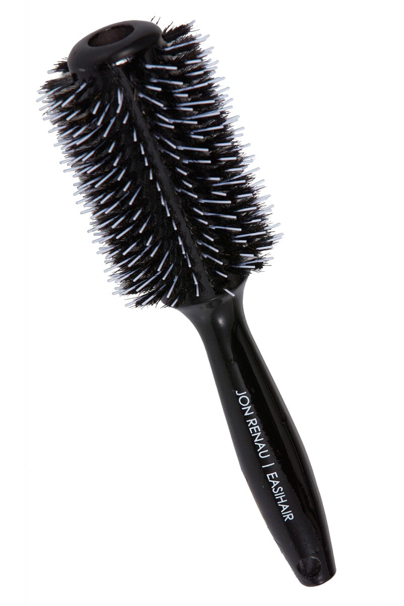 Round Boar Bristle Brush for Human Hair by Jon Renau